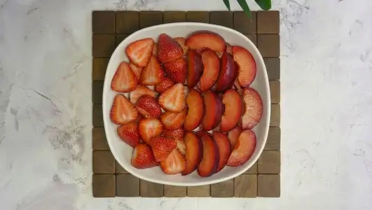 Strawberry + Plum Bowl