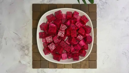Dragon Fruit Red Bowl