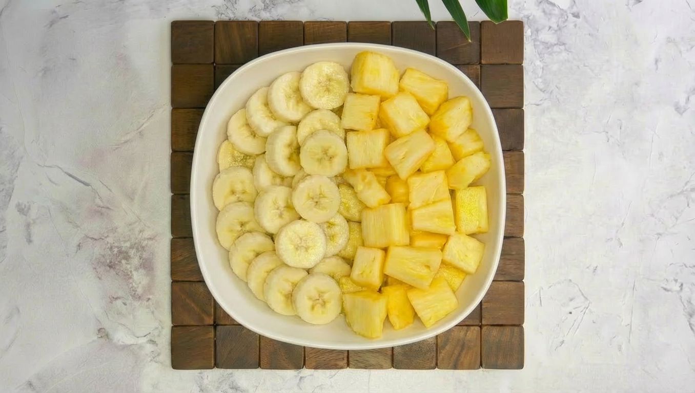 Pineapple + Banana Bowl