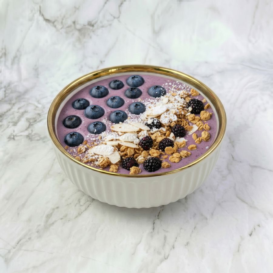 Ube Coconut Smoothie Bowl