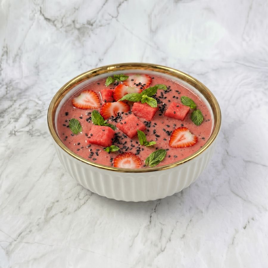 Watermelon Mint Smoothie Bowl