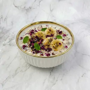 Banana Chia Honey Overnight Oats