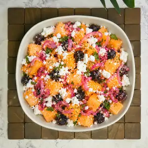 Muskmelon and Feta Salad